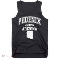 Phoenix Arizona Est 1881 Varsity Tank Top thumb 0