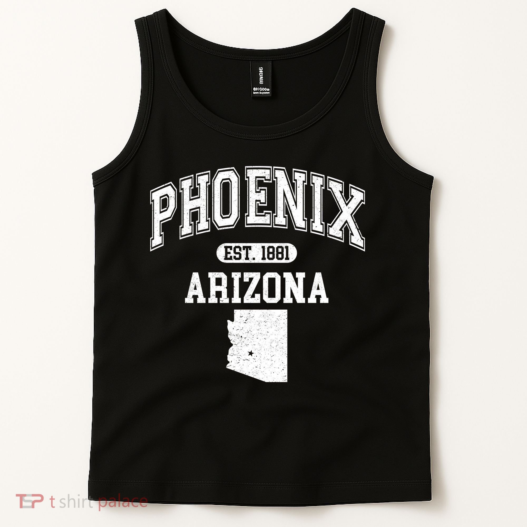 Phoenix Arizona Est 1881 Varsity Tank Top