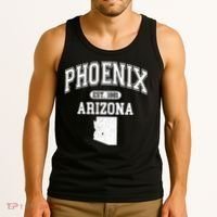 Phoenix Arizona Est 1881 Varsity Tank Top thumb 3