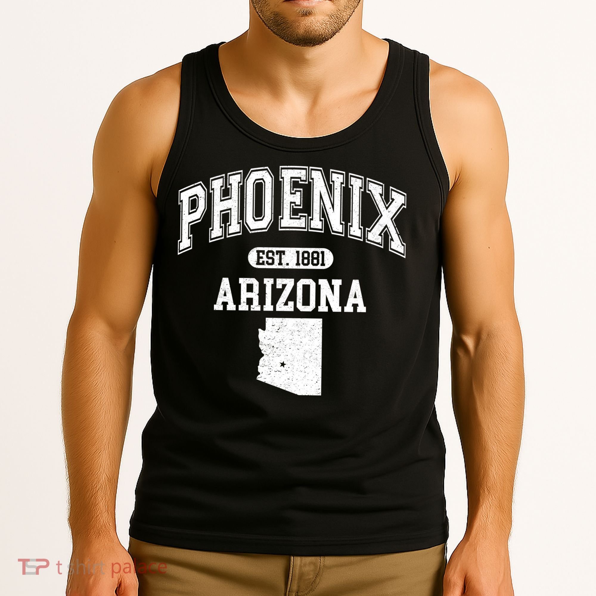 Phoenix Arizona Est 1881 Varsity Tank Top