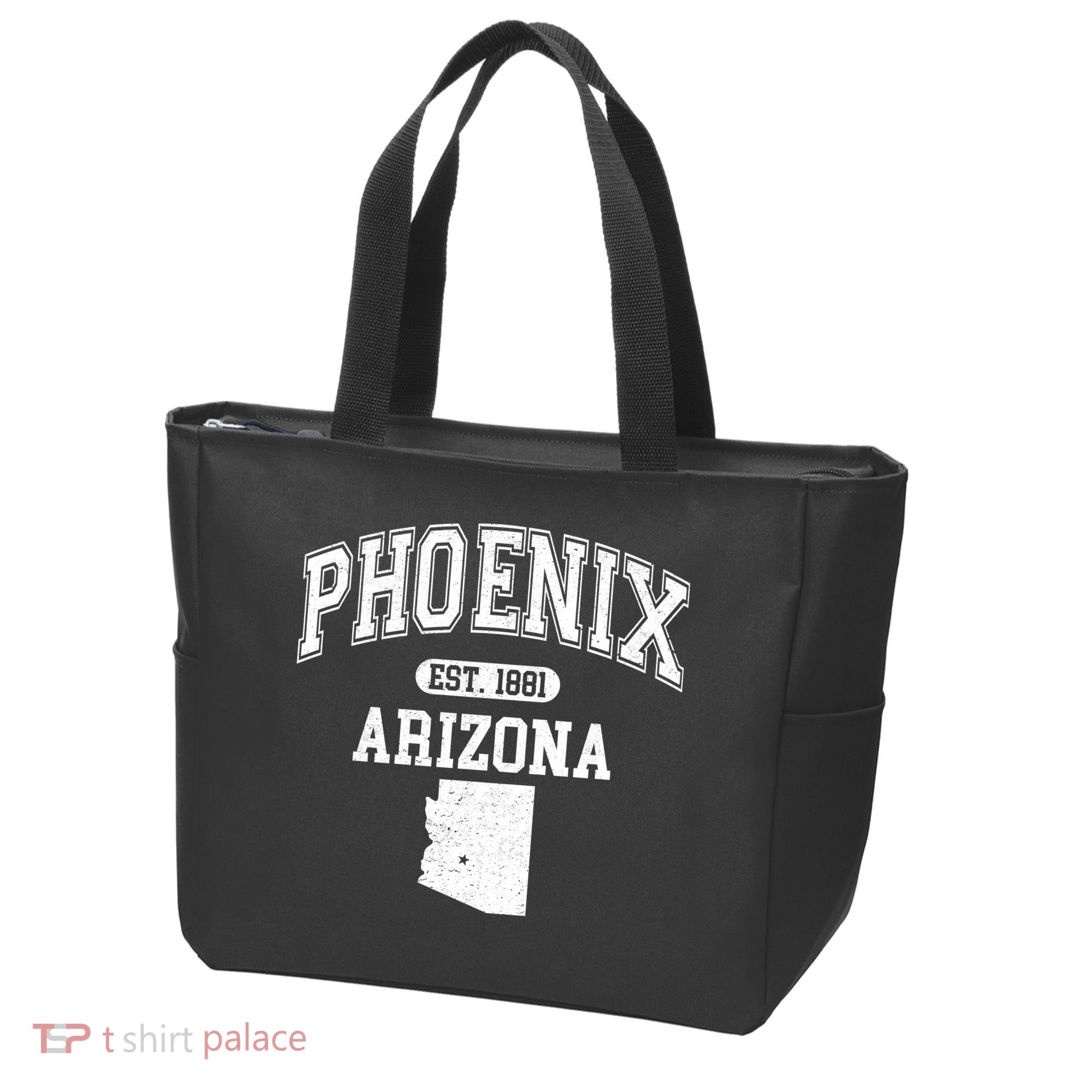 Phoenix Arizona Est 1881 Varsity Tote Bag