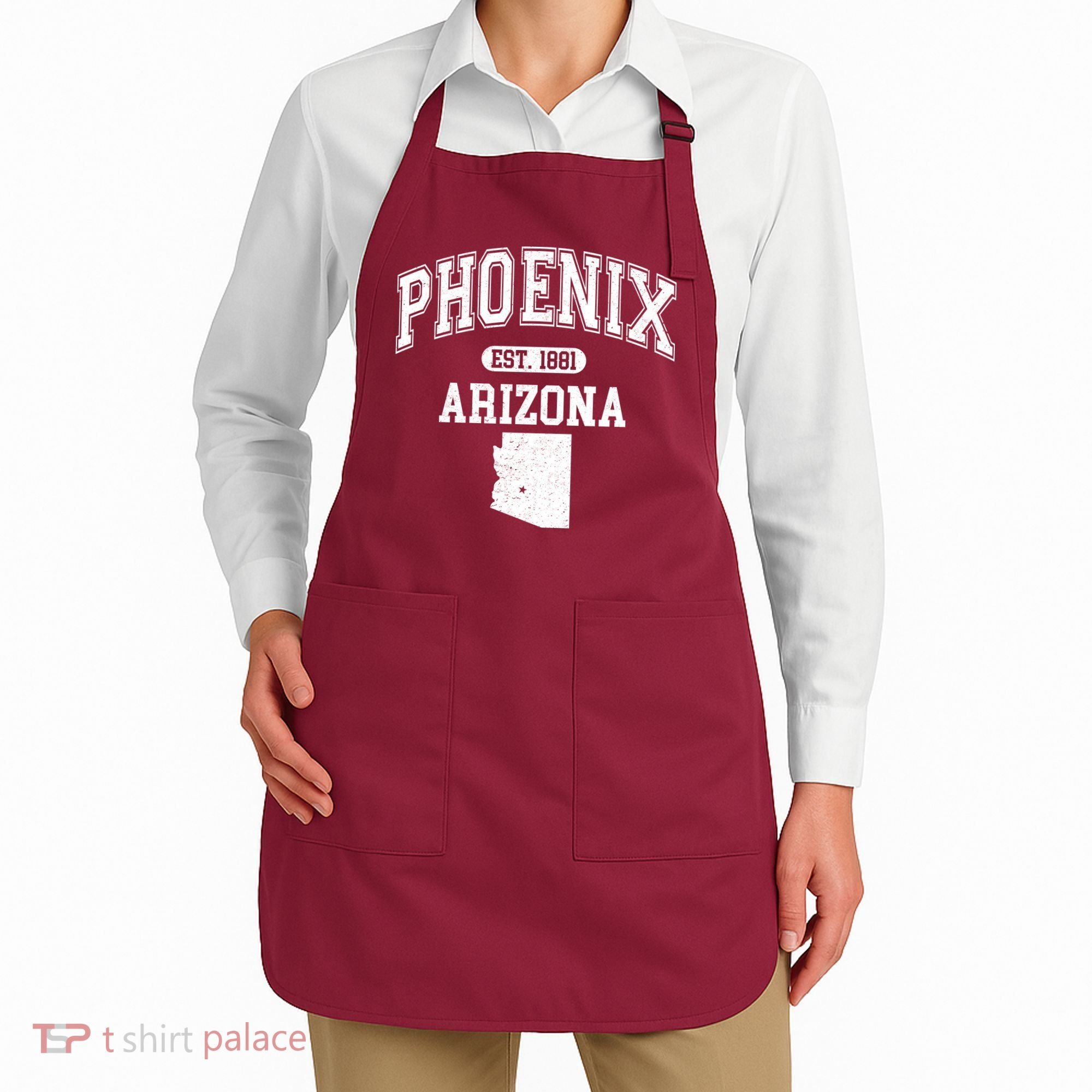 Phoenix Arizona Est 1881 Varsity Apron