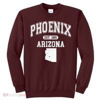Phoenix Arizona Est 1881 Varsity Sweatshirt thumb 0
