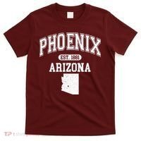 Phoenix Arizona Est 1881 Varsity T-Shirt thumb 0