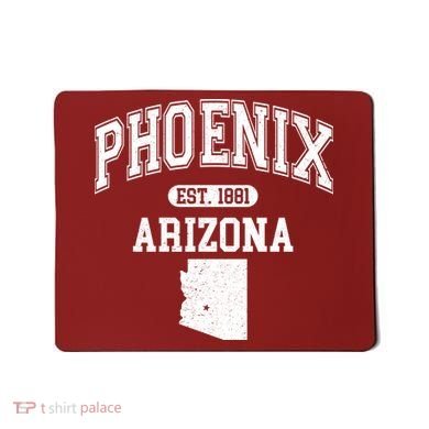 Phoenix Arizona Est 1881 Varsity Mousepad