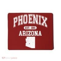 Phoenix Arizona Est 1881 Varsity Mousepad thumb 0