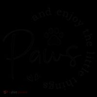 Paws And Enjoy The Little Things White Coffee Mug thumb 5