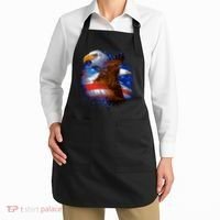 Patriotic American Eagle USA Flag Apron thumb 2