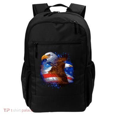 Patriotic American Eagle USA Flag Backpack