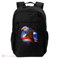 Patriotic American Eagle USA Flag Backpack thumb 0