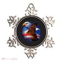 Patriotic American Eagle USA Flag Ornament thumb 0