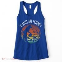 Plants Are Friends Gardening Hobby Flower Gardener Cute Gift Women's Tank Top thumb 0