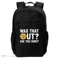 Pickleball Art For  Pickleball Lover Sport Backpack thumb 0