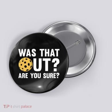 Pickleball Art For  Pickleball Lover Sport Button
