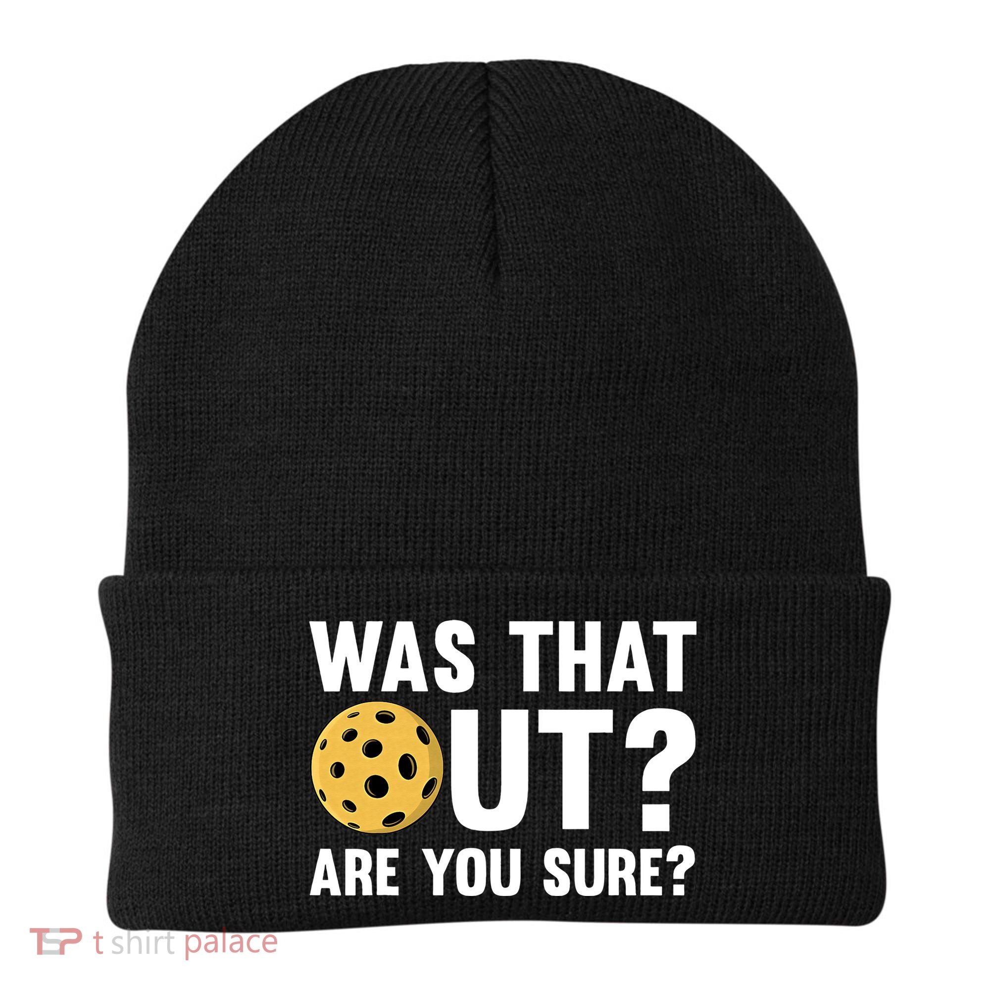 Pickleball Art For  Pickleball Lover Sport Beanie