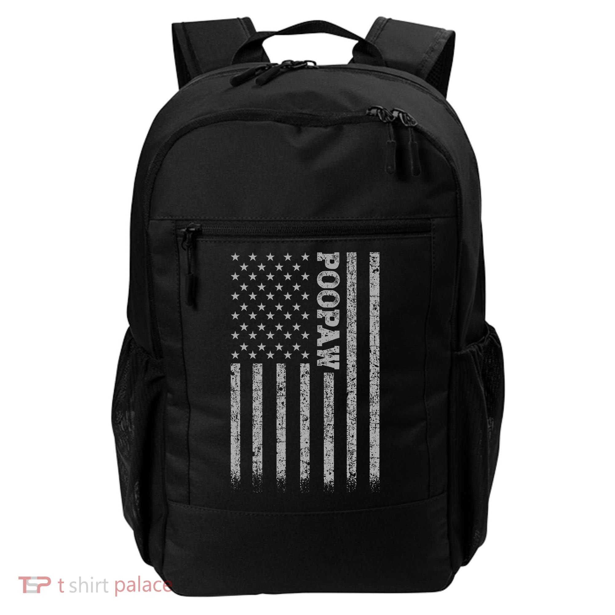 Poopaw American Flag Backpack