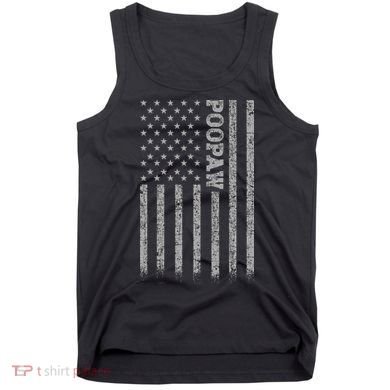 Poopaw American Flag Tank Top