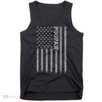 Poopaw American Flag Tank Top thumb 0