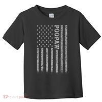 Poopaw American Flag Toddler T-Shirt thumb 0