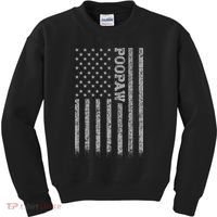 Poopaw American Flag Kids Sweatshirt thumb 0