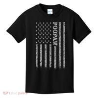 Poopaw American Flag Kids T-Shirt thumb 0