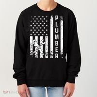 Plumber American Flag Plumbing Women's Sweatshirt thumb 0