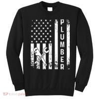 Plumber American Flag Plumbing Sweatshirt thumb 0