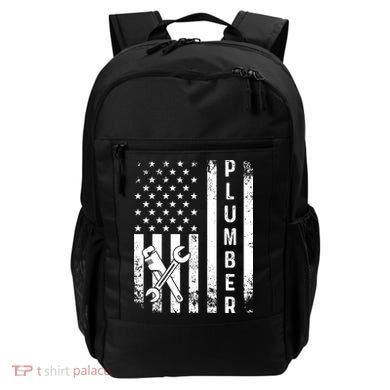 Plumber American Flag Plumbing Backpack