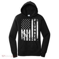 Plumber American Flag Plumbing Women's Hoodie thumb 0