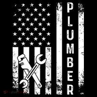 Plumber American Flag Plumbing Women's Hoodie thumb 2