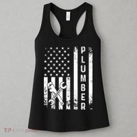 Plumber American Flag Plumbing Women's Tank Top thumb 3