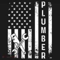 Plumber American Flag Plumbing Baby Bodysuit thumb 2