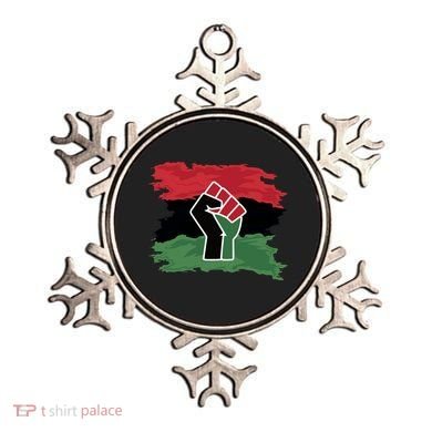 Pan African Flag Black Fist U.N.I.A. Flag Ornament