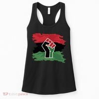 Pan African Flag Black Fist U.N.I.A. Flag Women's Tank Top thumb 0