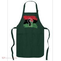 Pan African Flag Black Fist U.N.I.A. Flag Apron thumb 0