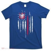 Polish American Flag Combo Poland Usa Polska T-Shirt thumb 0