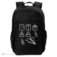 Paper Airplane Folding Instruction Gift Backpack thumb 0