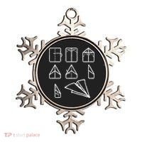 Paper Airplane Folding Instruction Gift Ornament thumb 0