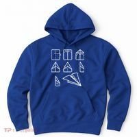 Paper Airplane Folding Instruction Gift Hoodie thumb 0