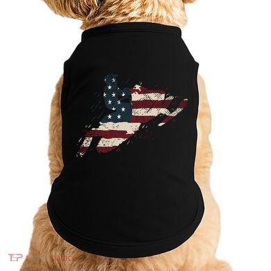 Proud American Flag Snowmobiling Gift Snowmobile Riding Gift Doggie Tank