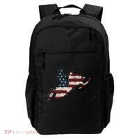 Proud American Flag Snowmobiling Gift Snowmobile Riding Gift Backpack thumb 0