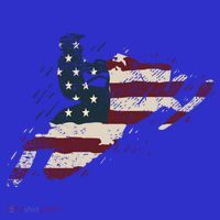 Proud American Flag Snowmobiling Gift Snowmobile Riding Gift Women's Tank Top thumb 5