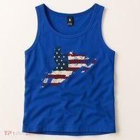 Proud American Flag Snowmobiling Gift Snowmobile Riding Gift Tank Top thumb 2