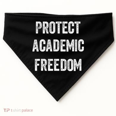 Protect Academic Freedom Protect Universities USA-Made Doggie Bandana