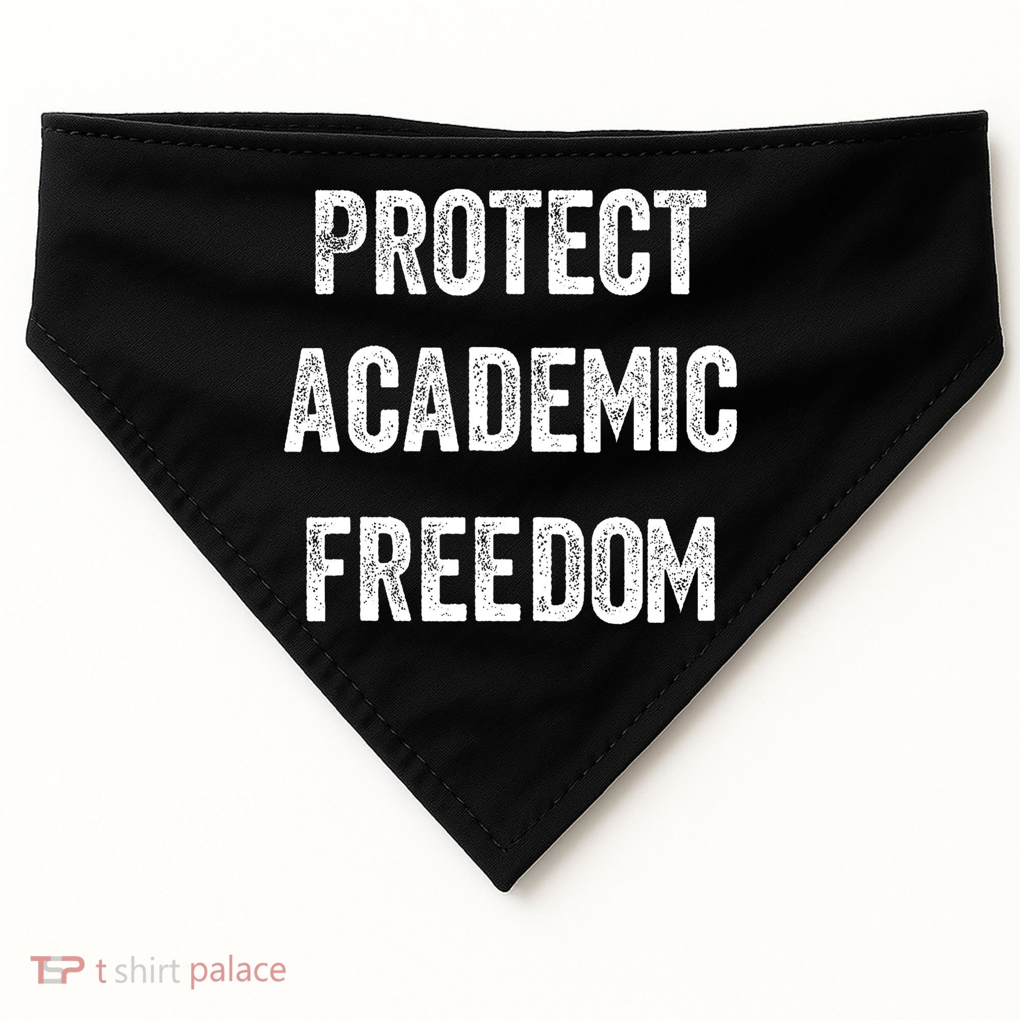 Protect Academic Freedom Protect Universities USA-Made Doggie Bandana