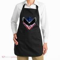 Patriotic American Flag Bald Eagle Apron thumb 2