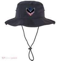 Patriotic American Flag Bald Eagle Bucket Hat thumb 0