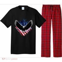 Patriotic American Flag Bald Eagle Pajama Set thumb 0