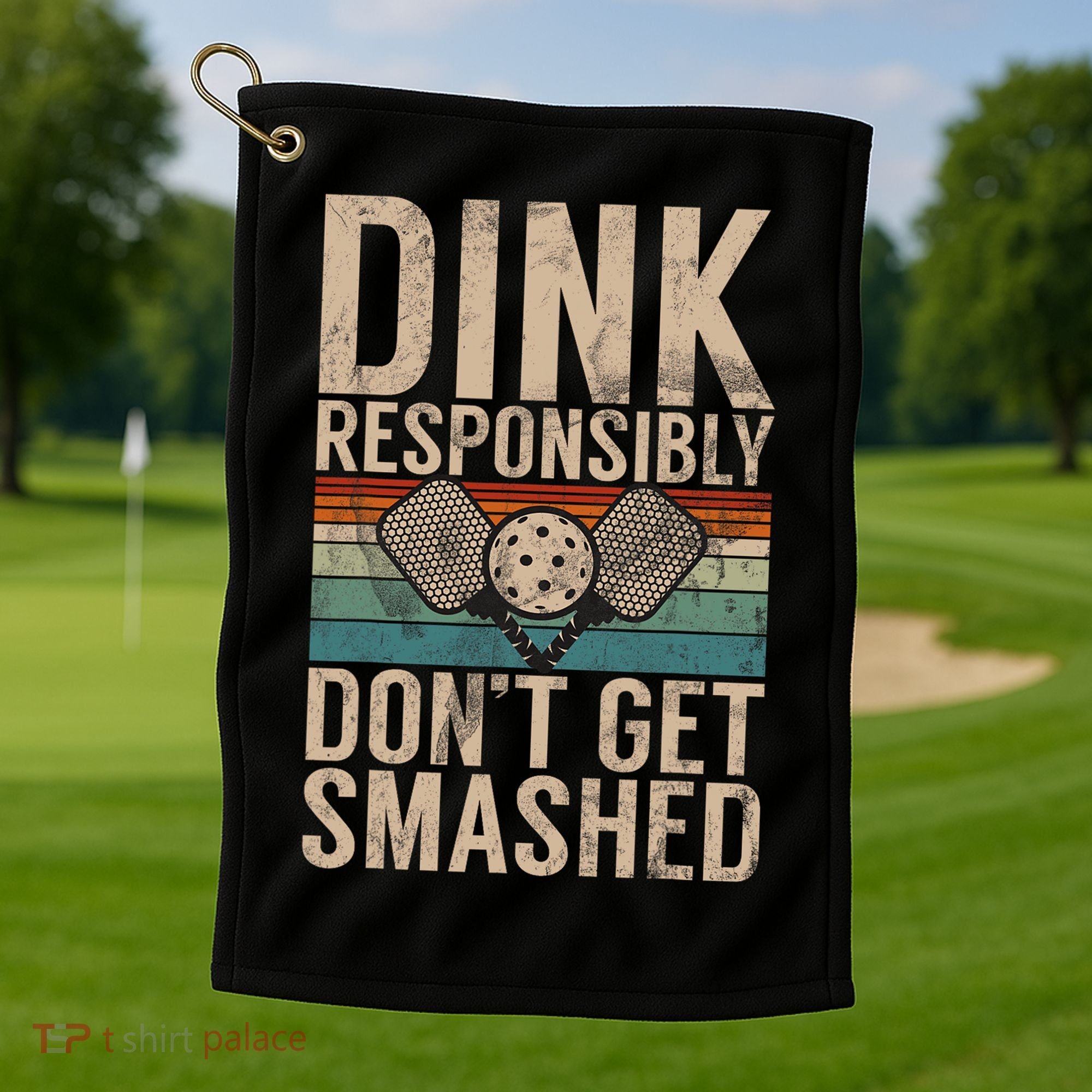 Pickleball Accessories Funny Slogan Pickleball Golf Towel