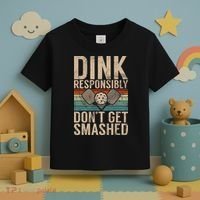 Pickleball Accessories Funny Slogan Pickleball Toddler T-Shirt thumb 3